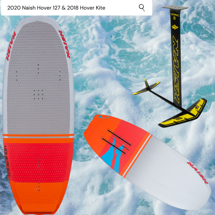 Naish Hover 127 and Foil For $1049.00 - Elite Watersports