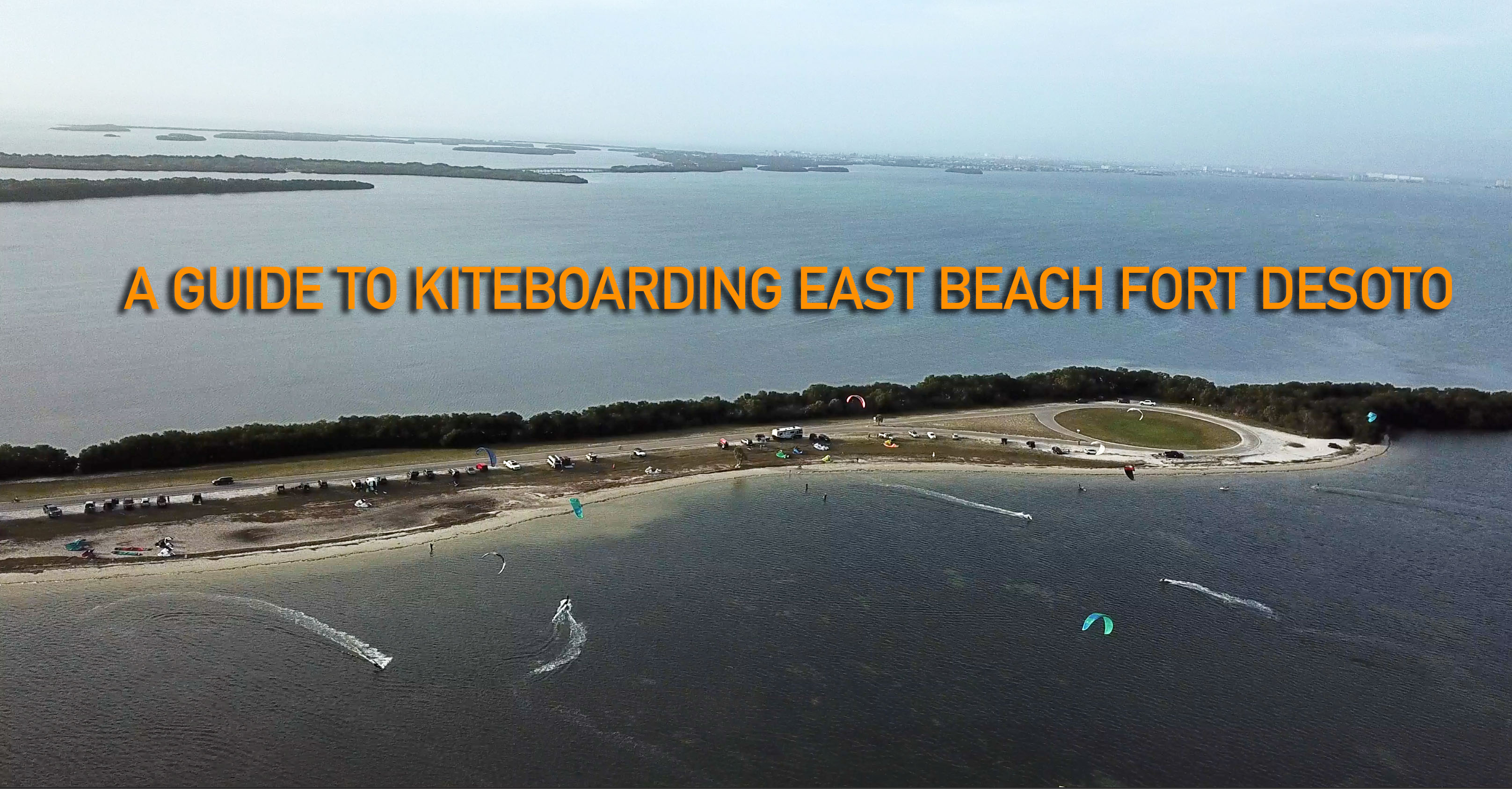 Florida Kiteboarding Locations - East Beach, Fort Desoto.
