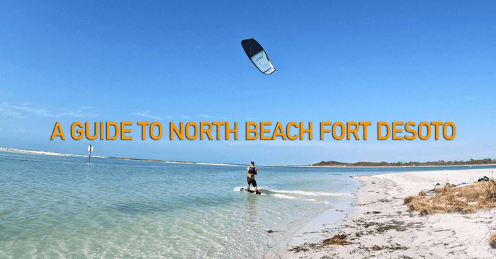 Florida Kiteboarding Locations - North Beach, Fort Desoto. 