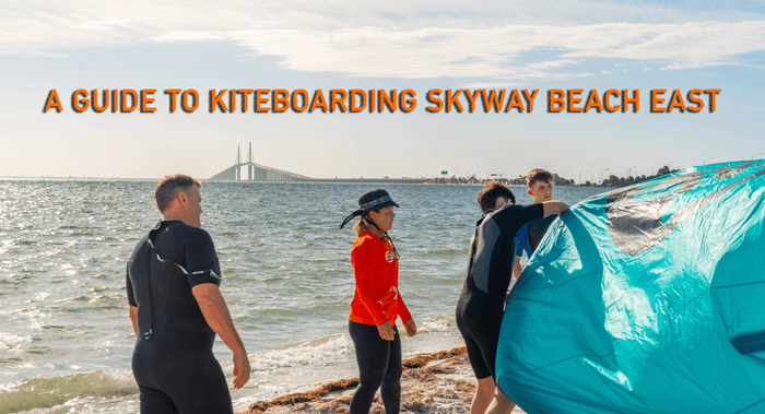 Florida Kiteboarding Locations - Skyway Beach East, St Petersburg 