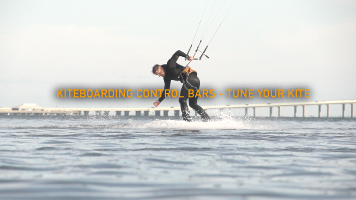 Kiteboarding control bar settings. How to tune your kite.