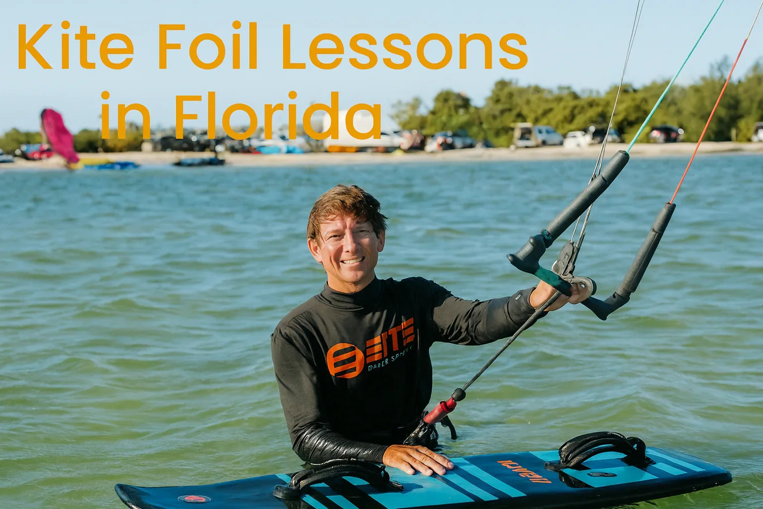 Kite foil lessons in Florida