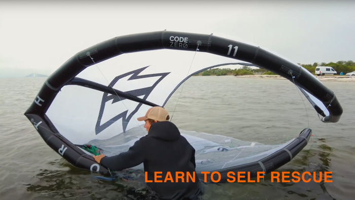 Kitesurfing Self Rescue Procedure