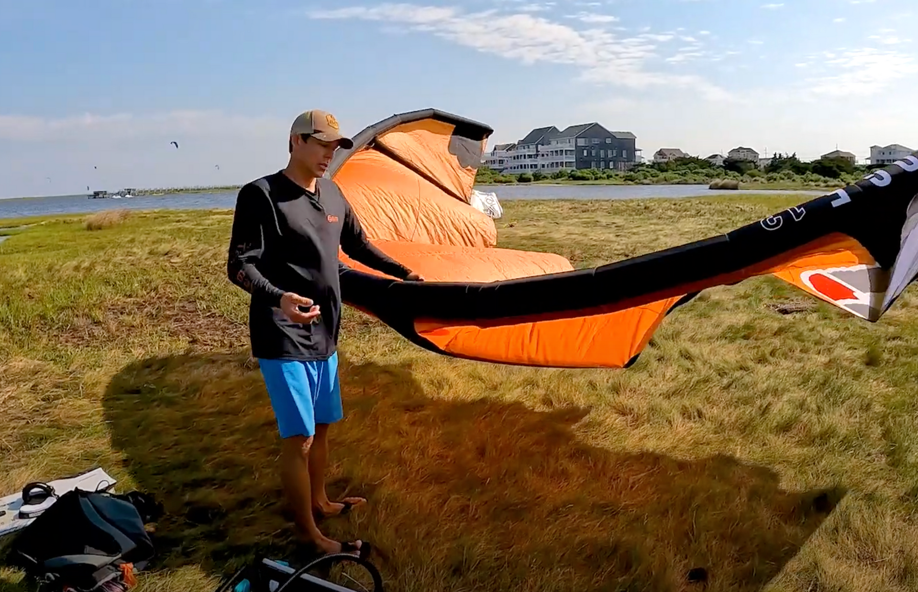 How to set up your kiteboarding gear