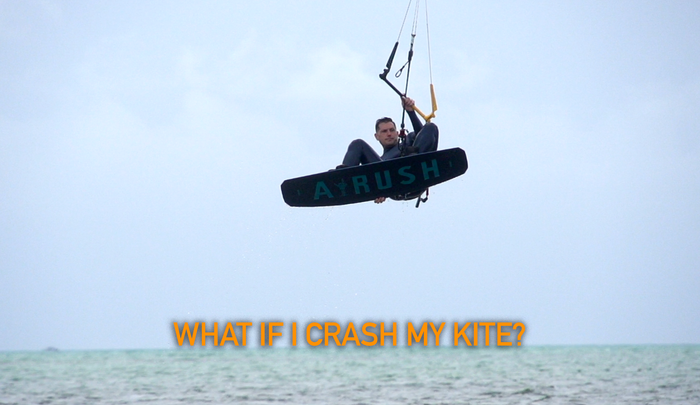 What Happens When You Crash a Kiteboarding Kite?