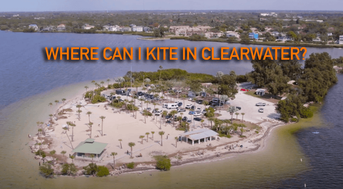 Where can I kiteboard in Clearwater and Tarpon Springs? 