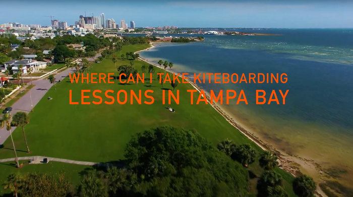 Where can I take kiteboarding lessons in Tampa Bay?
