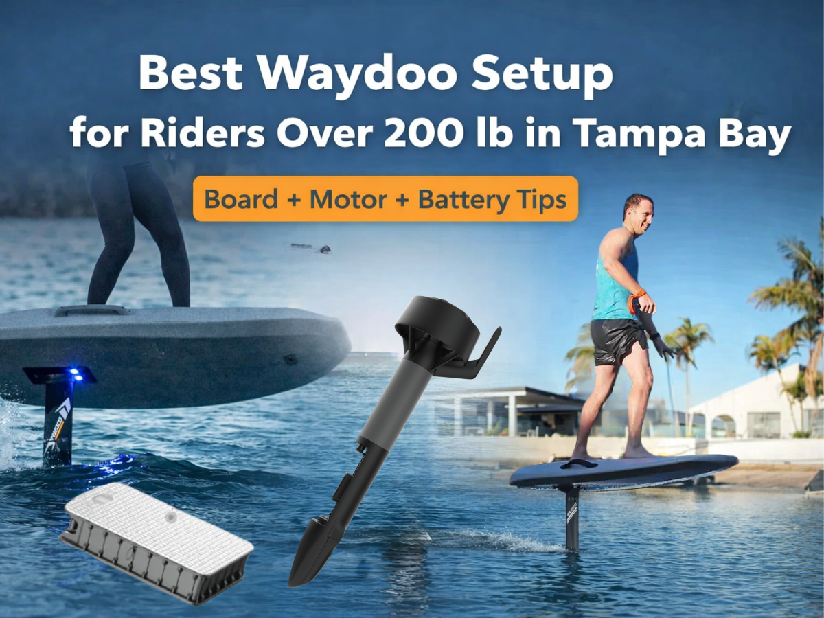 Best Waydoo setup ofr riders over 200lb in Tampa Bay