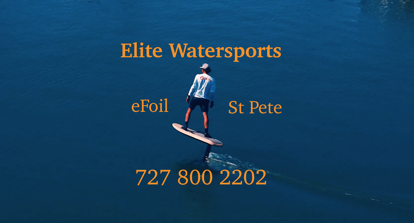 Want to get away? Rent an "eFoil" - Elite Watersports
