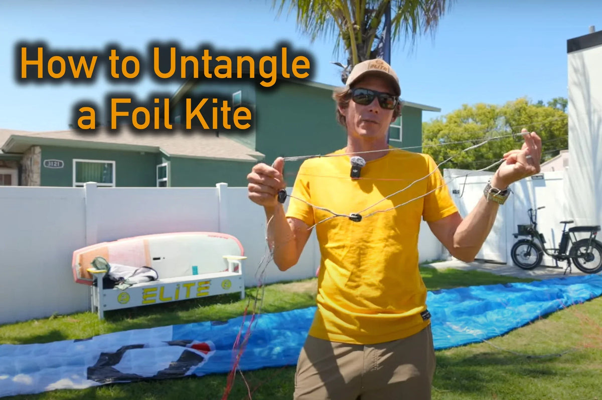 Kiting Rope Untangle How to Untangle a Foil Kite: The Fastest, No-Stress Method — Elite ...