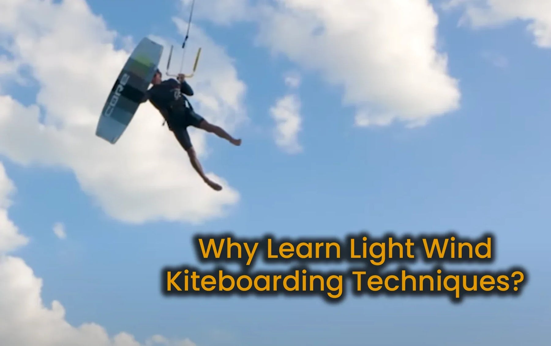 Why Learn Light Wind Kiteboarding Techniques?
