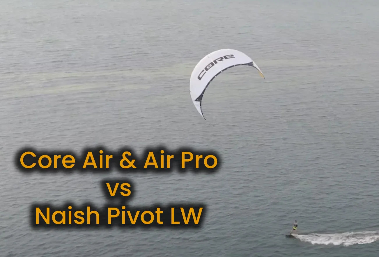 Core Air & Air Pro vs Naish Pivot LW | Best Light Wind Kites 2025
