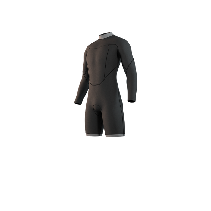 2025 Mystic Brand Longarm Shorty 3/2mm Bzip Flatlock