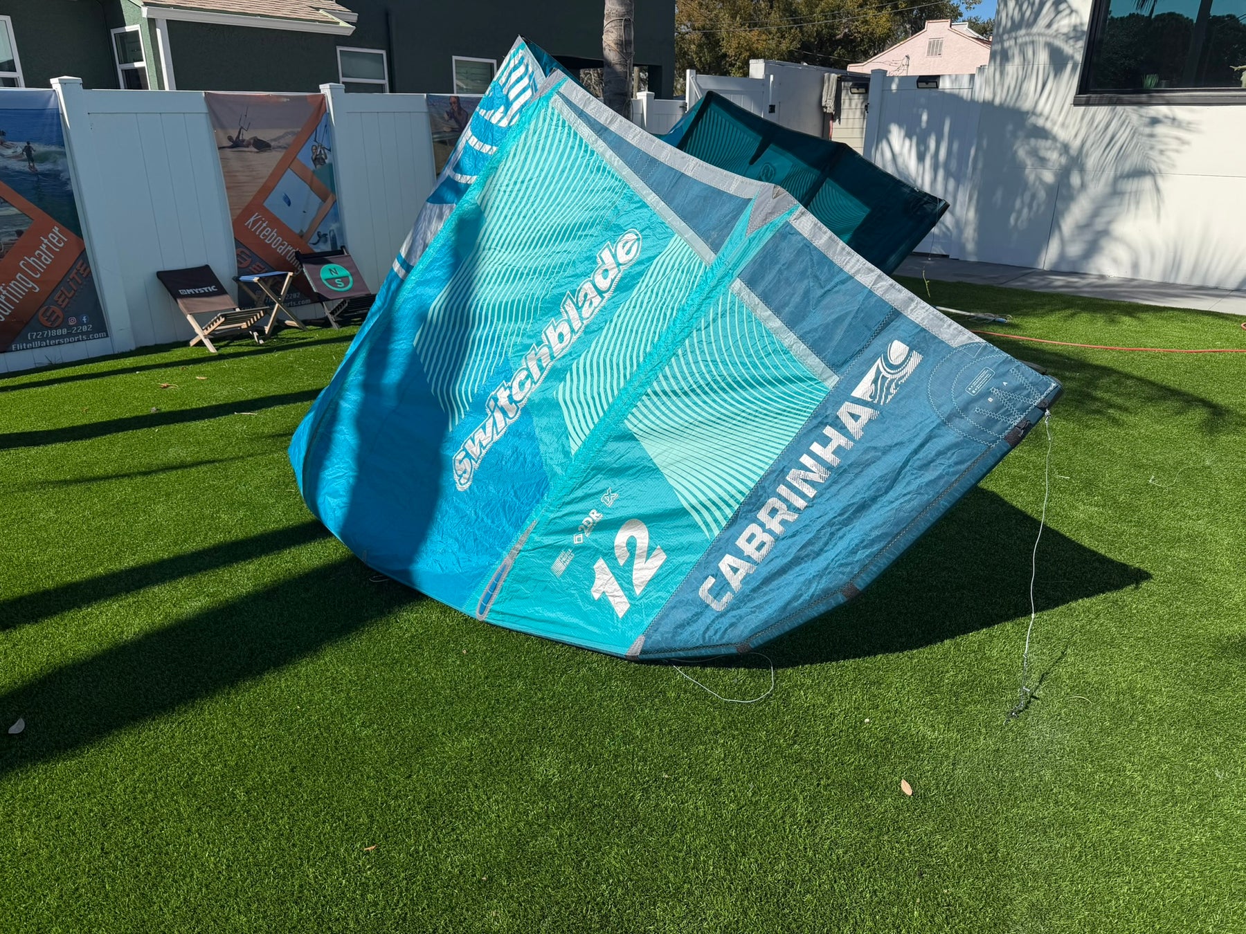 Cabrinha 12m  Switchblade Used Blue