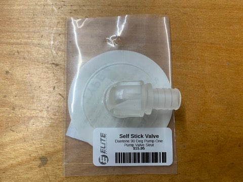 Self Stick Valve