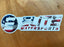 Elite Watersports american flag sticker