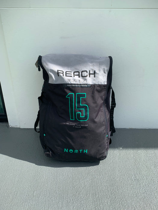 2025 North Reach Kite Rubine Red 15m Demo