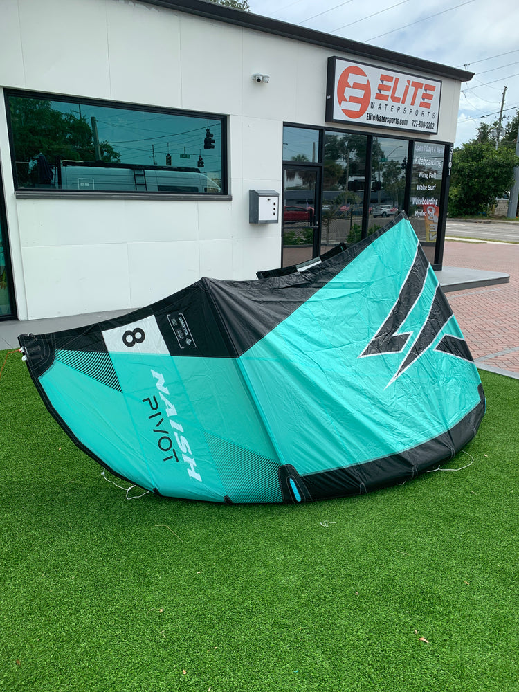 2025 Naish Pivot 8m Blue Kite Demo