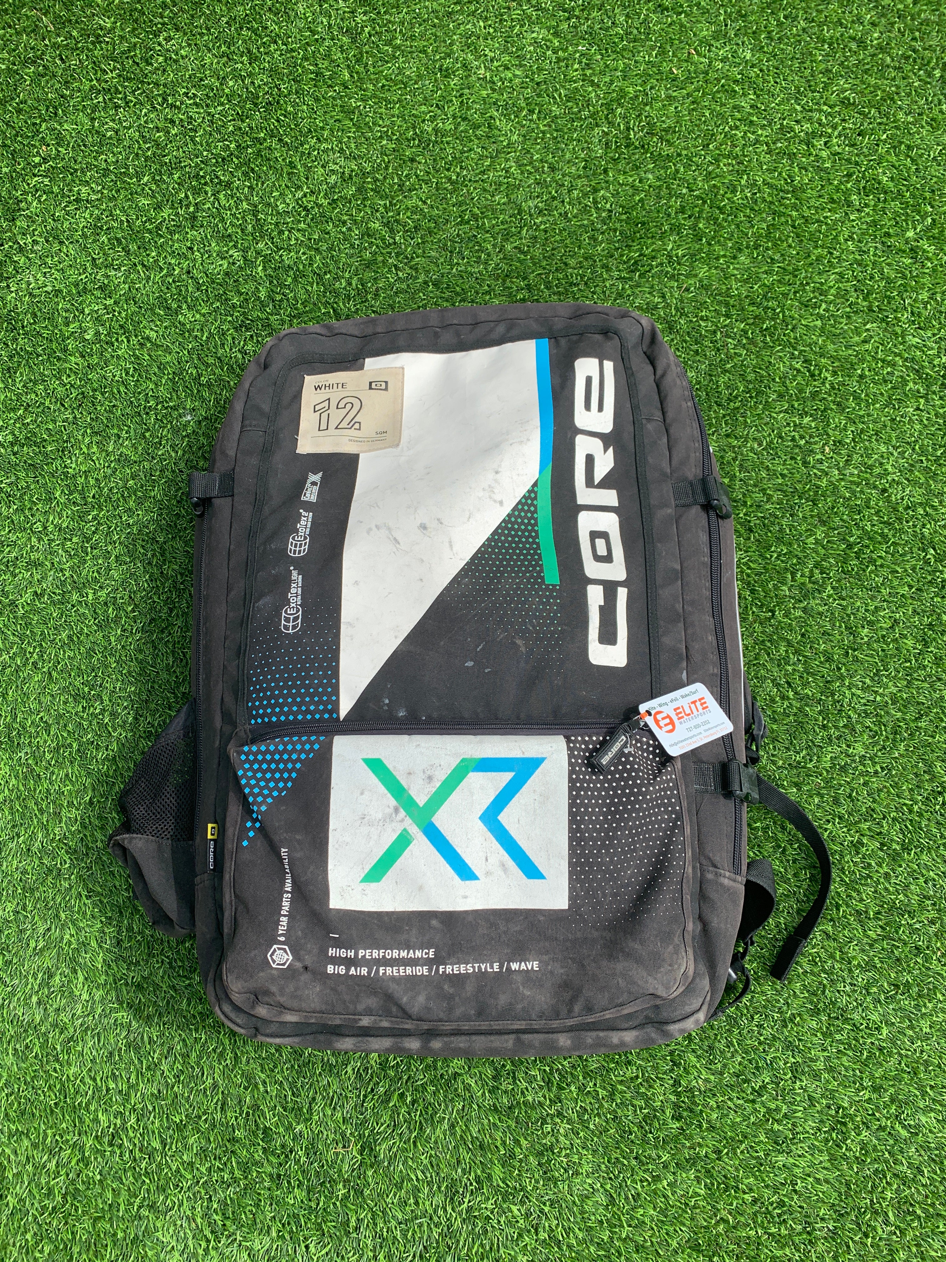 Core XR8 12m Kite White/Black Demo