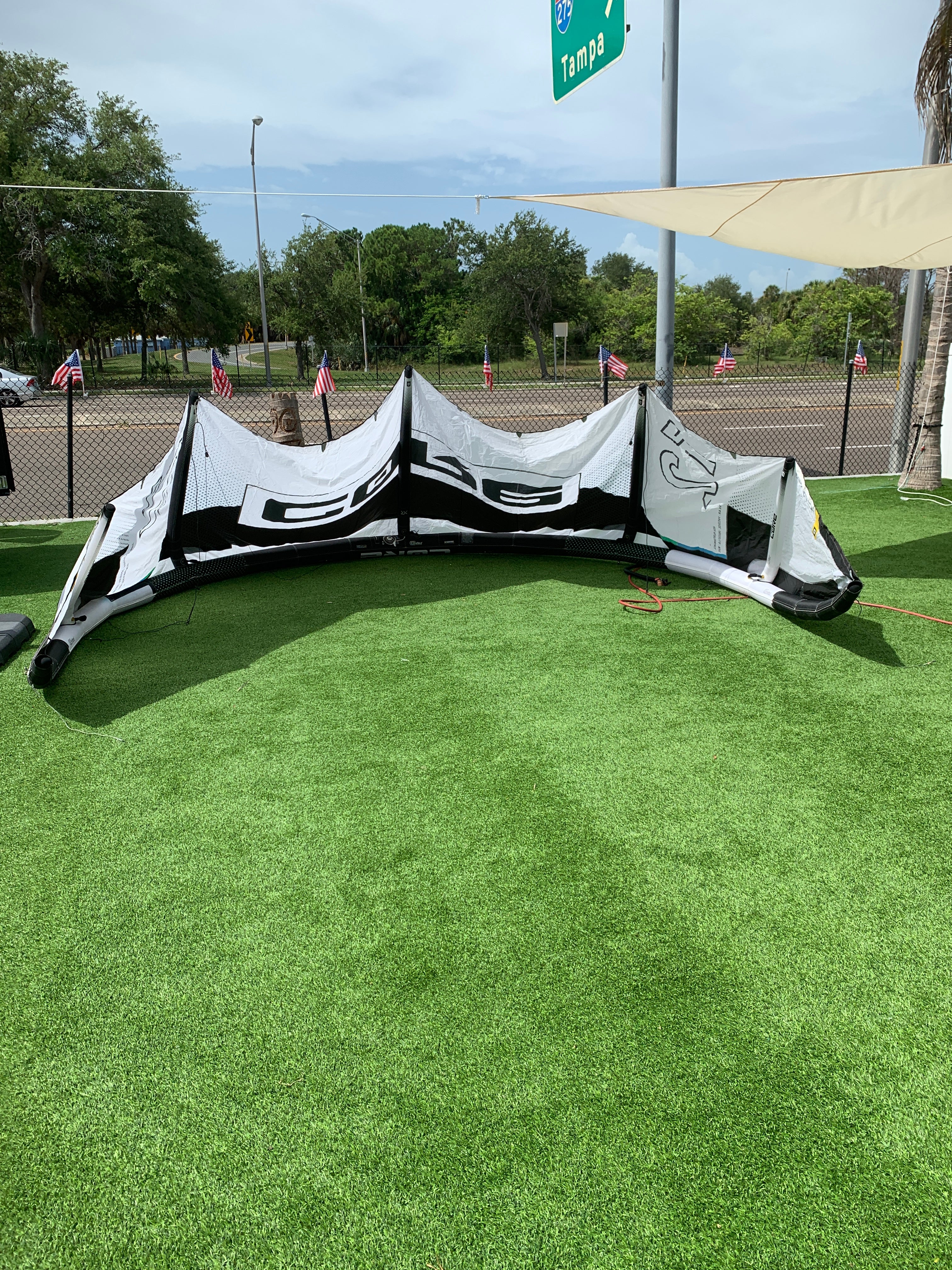 Core XR8 12m Kite White/Black Demo