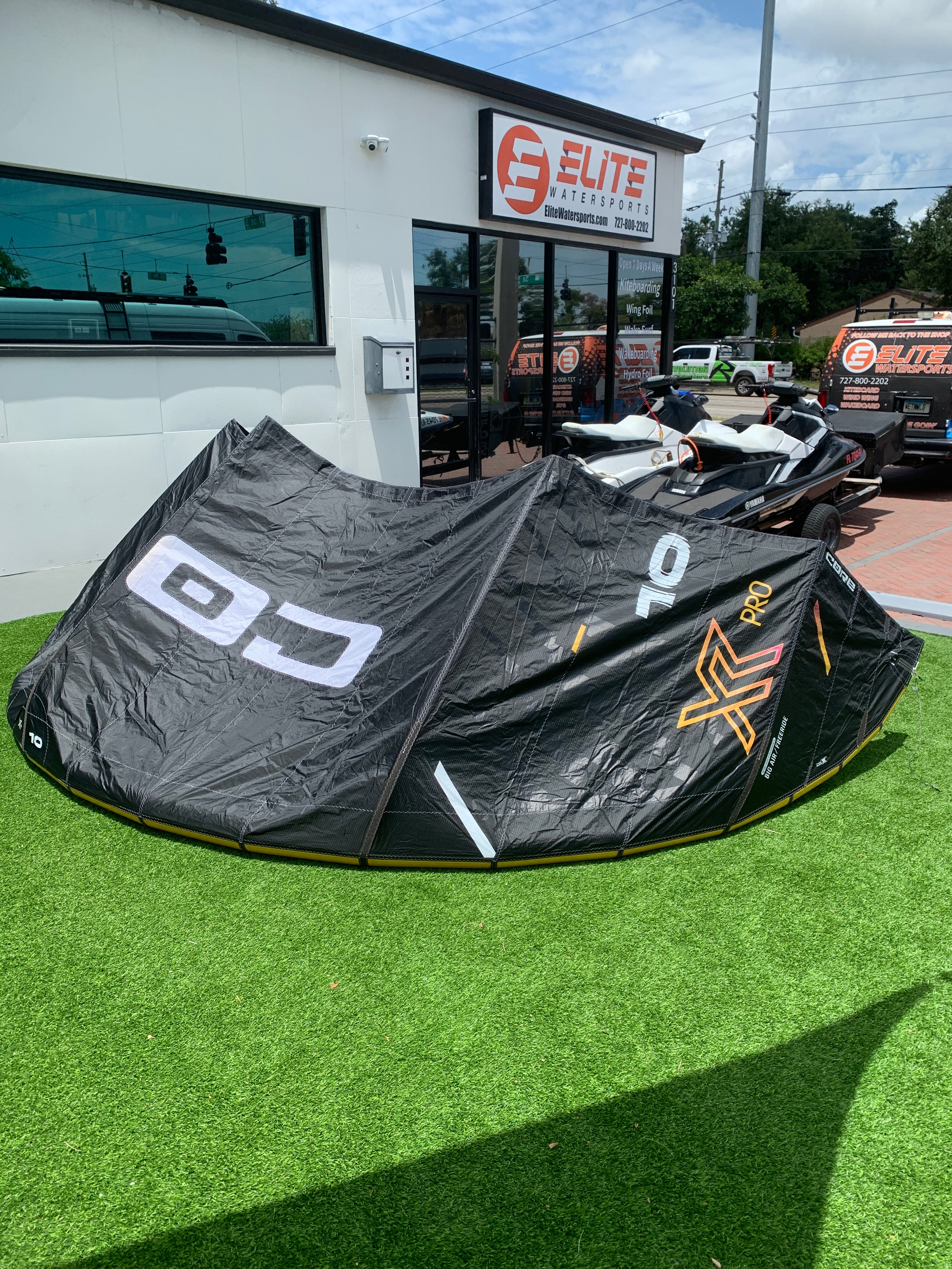 Core XR Pro 2 10m Kite Black Demo