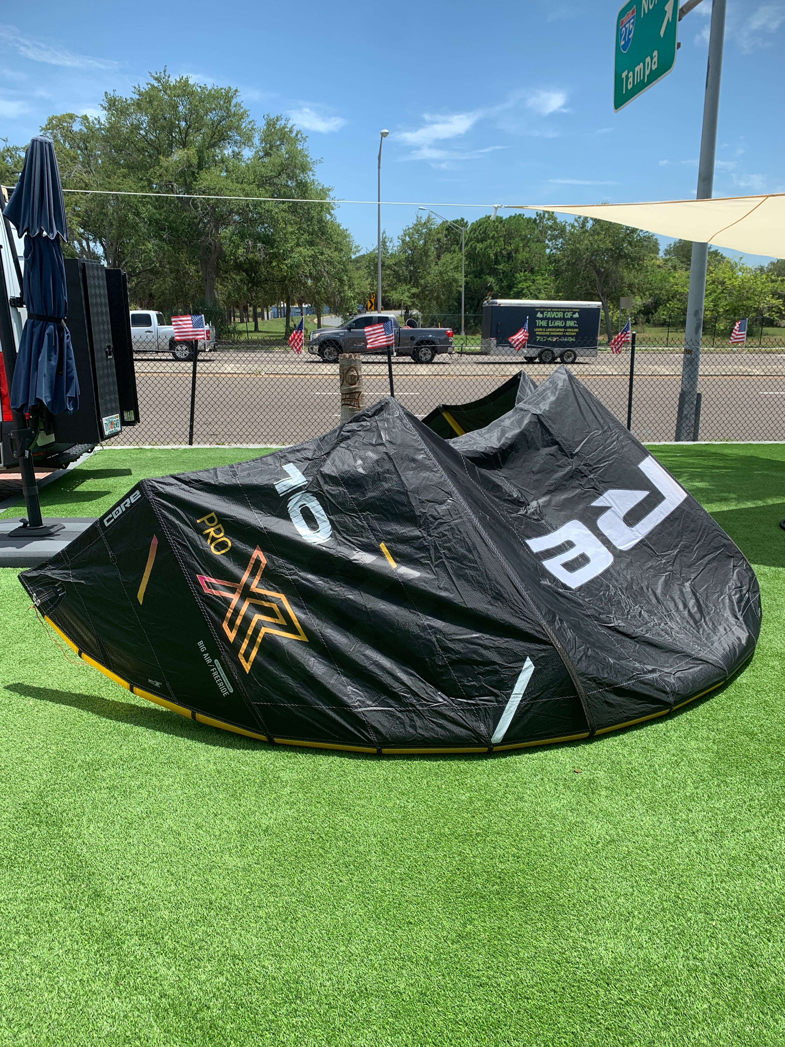Core XR Pro 2 10m Kite Black Demo