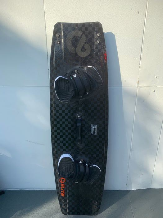 C6 Carbon 137 x 41cm Twintip Used with Straps