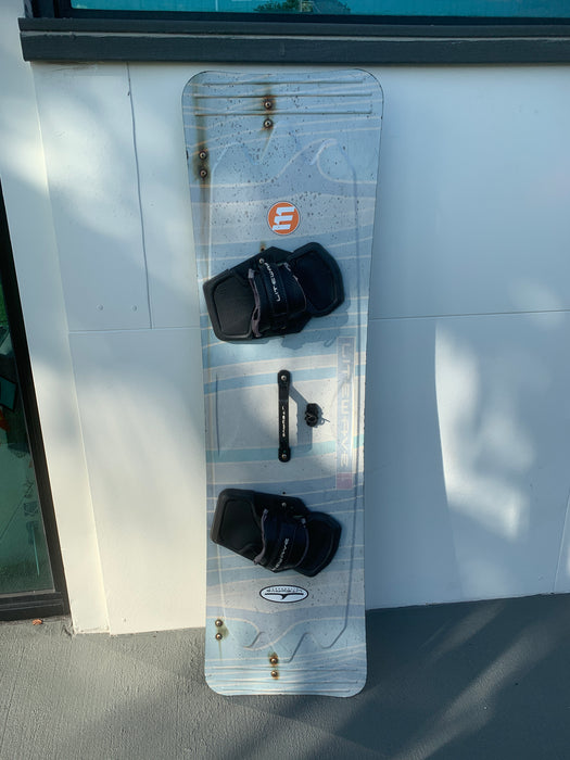 Litewave 165 Twintip With Straps Used