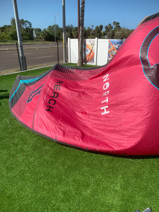 2025 North Reach Kite Rubine Red 15m Demo