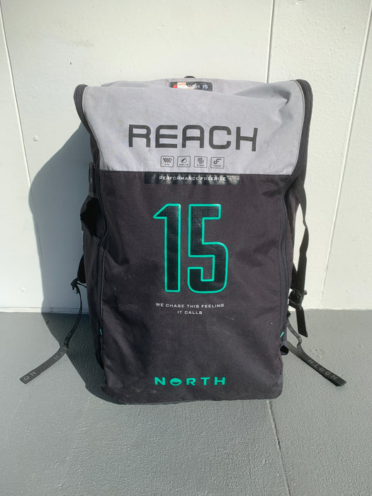 2025 North Reach Kite Rubine Red 15m Demo