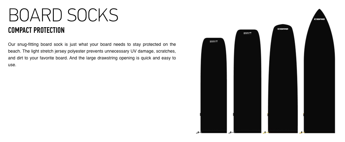 Core Kiteboarding Board Sock 2