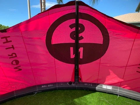 2025 North Reach Kite Rubine Red 12m Demo