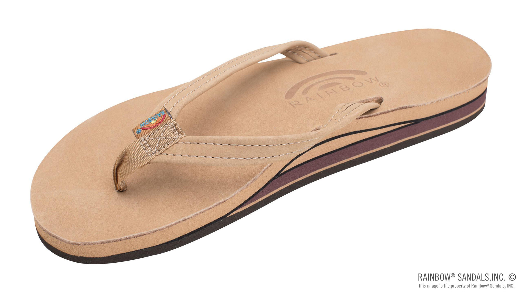 Rainbow Sandals Premier Leather Sierra Brown Double Layer Arch