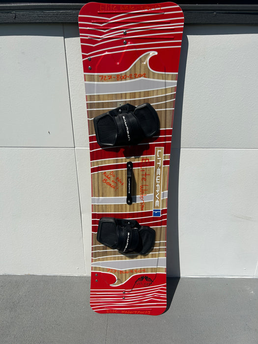 2023 Litewave Wing 165cm Wood W/straps Demo #1