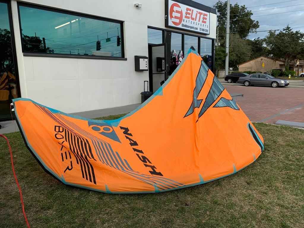 Naish S28 Boxer 8m Orange Demo