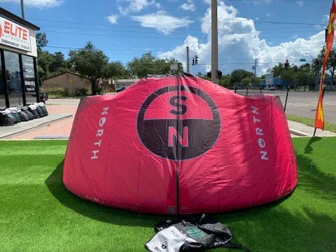 2025 North Reach Kite Rubine Red 8m Demo