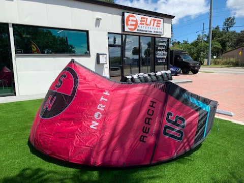 2025 North Reach Kite Rubine Red 6m Demo