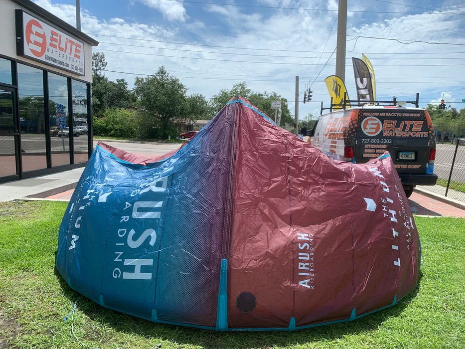 AIRUSH Lithium V13 Red and Teal 10 Demo