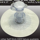 Self Stick Valve