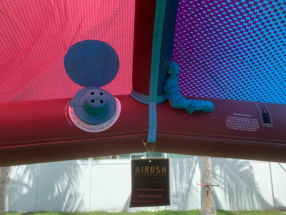 AIRUSH Lithium V13 Red and Teal 10 Demo