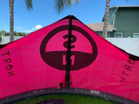 2025 North Reach Kite Rubine Red 10m Demo