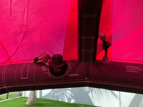 2025 North Reach Kite Rubine Red 9m Demo