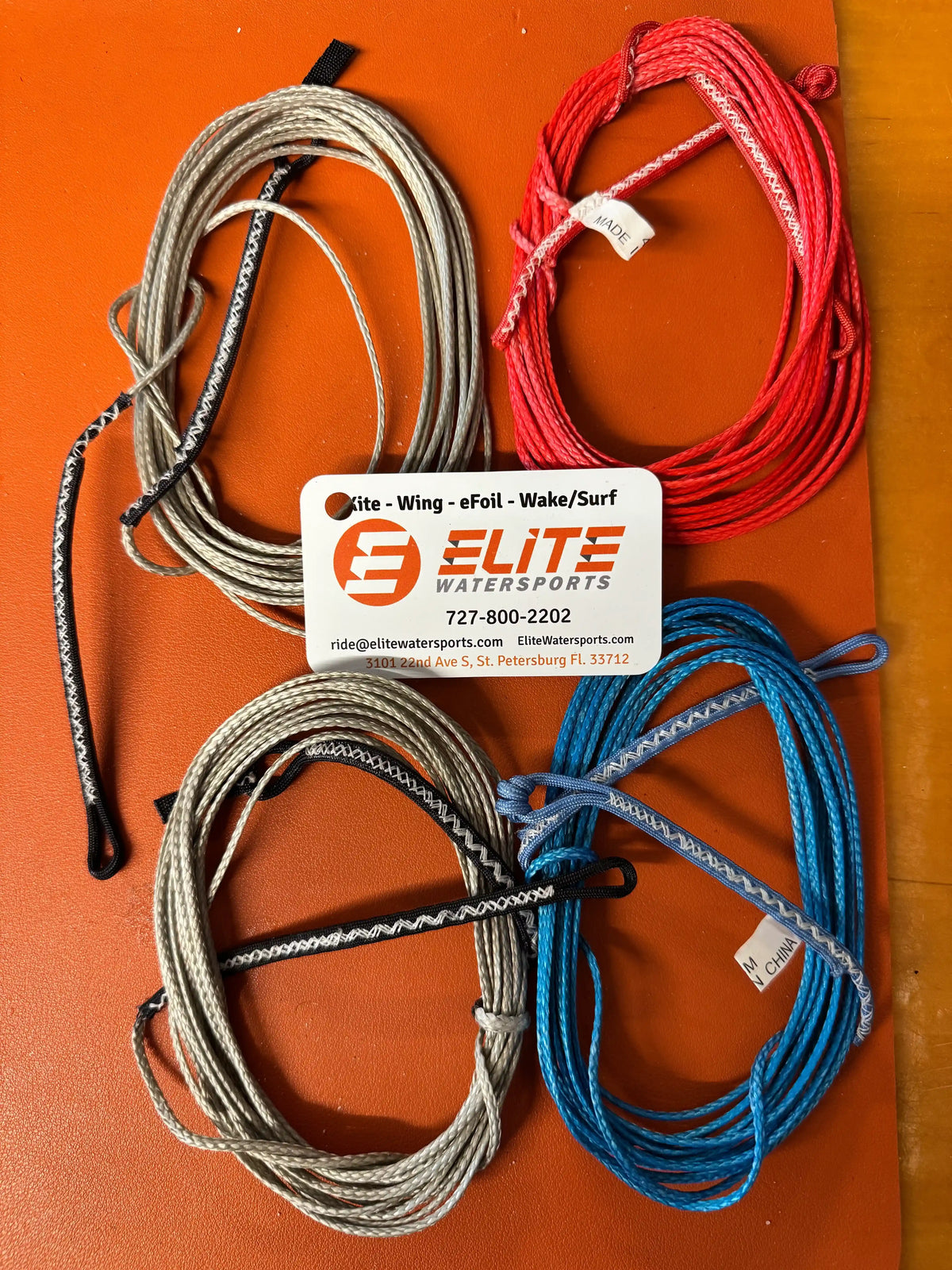 4m line extension Kite Line — Elite Watersports