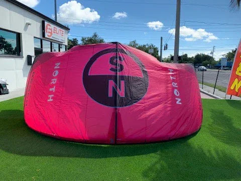 2025 North Reach Kite Rubine Red 13m Demo