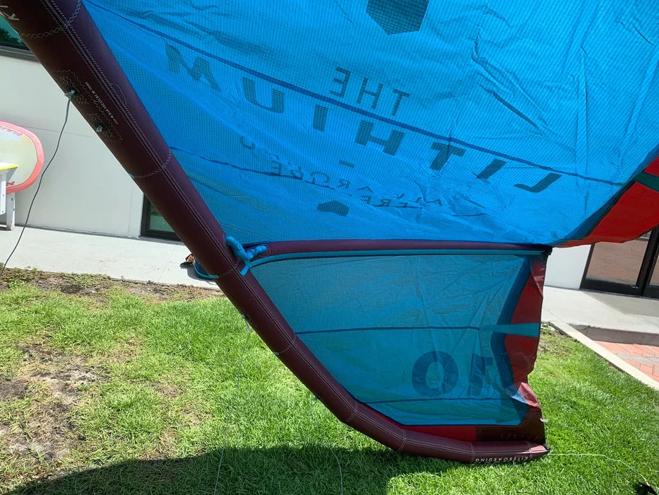 AIRUSH Lithium V13 Red and Teal 10 Demo