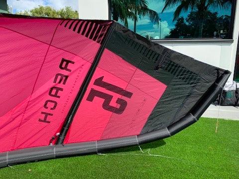 2025 North Reach Kite Rubine Red 15m Demo