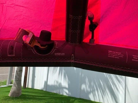 2025 North Reach Kite Rubine Red 8m Demo