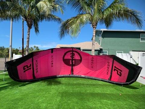 2025 North Reach Kite Rubine Red 15m Demo