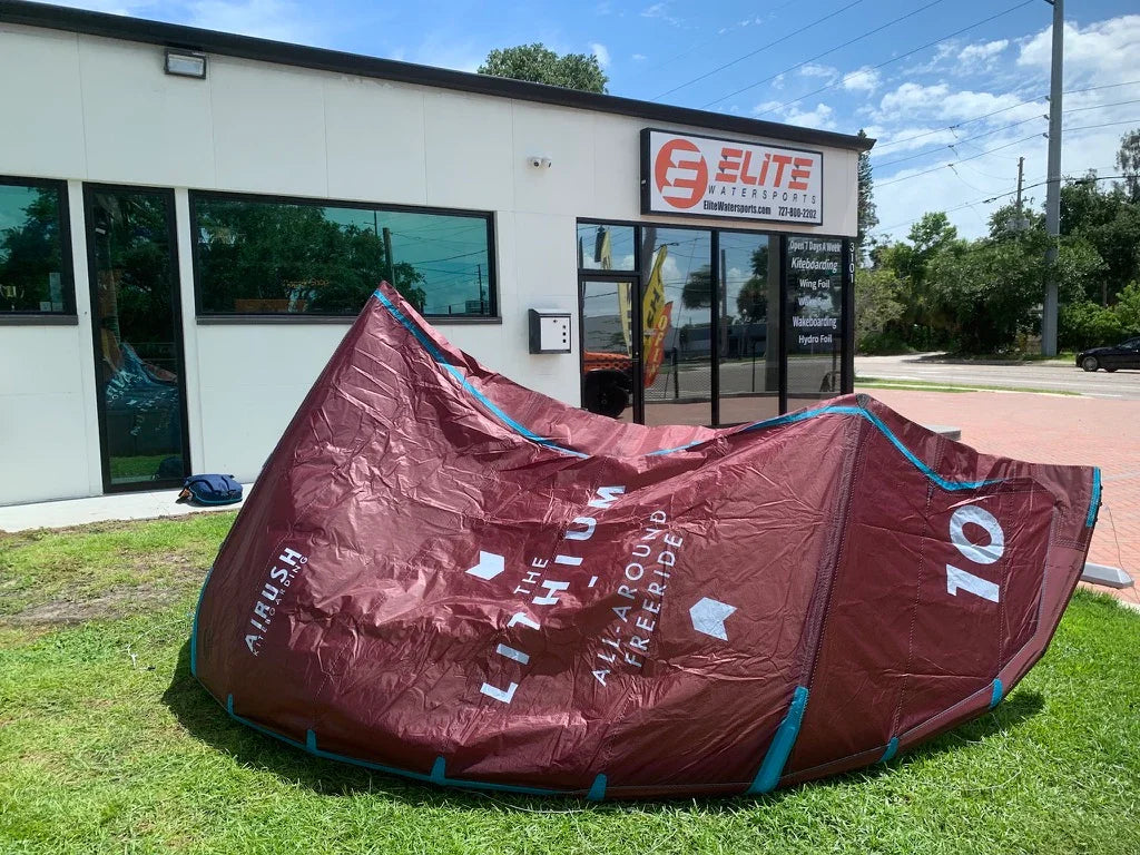 AIRUSH Lithium V13 Red and Teal 10 Demo