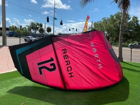 2025 North Reach Kite Rubine Red 12m Demo
